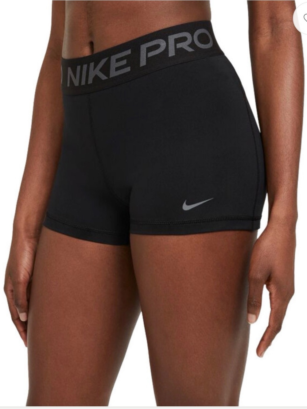 Women's Nike 3" Pro Short - CZ9857-014 Size S NWT